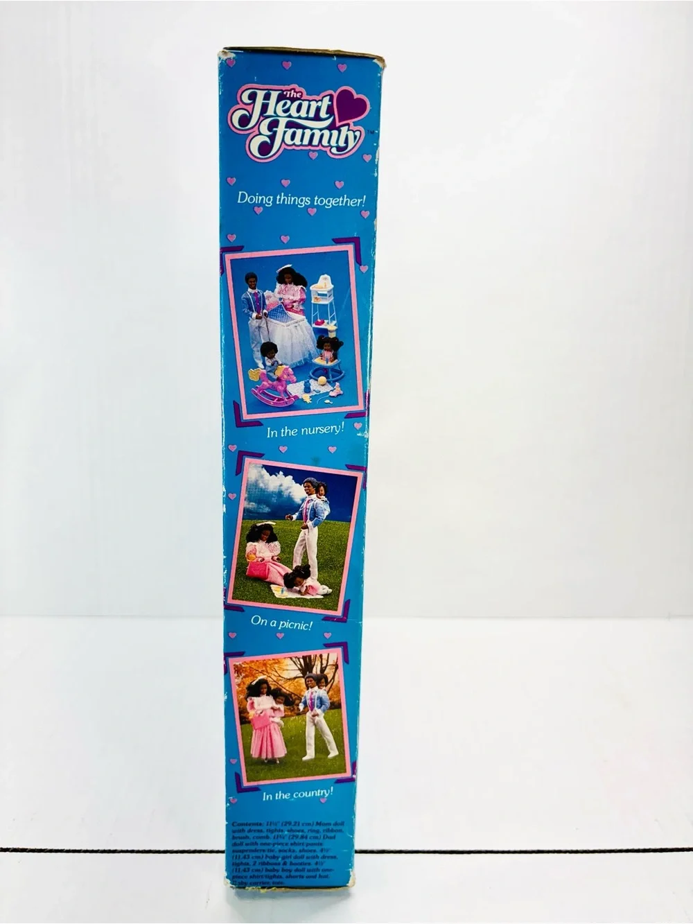 Mattel The Heart Family Mom, Dad, & Babies 1984 Deluxe Set 2052 Vintage